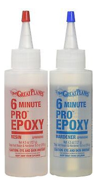 Great Planes Pro Adhesive 6-minute Epoxy (9 Ounces) Ssb