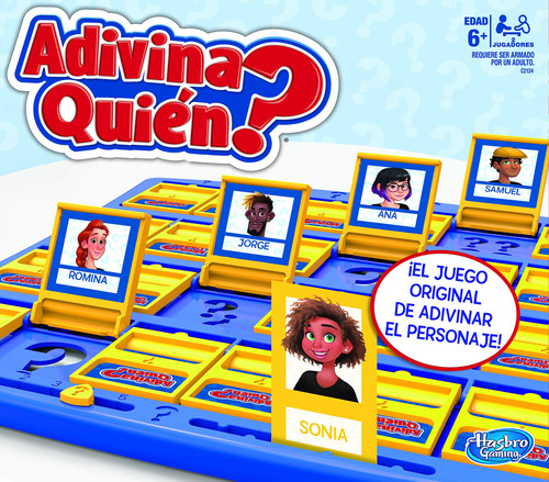 Juego De Mesa Hasbro Gaming Adivina Quién? +6 Años C2124