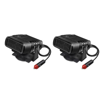 2pcs Aire Acondicionado Portátil, Calentador Para Auto 12v