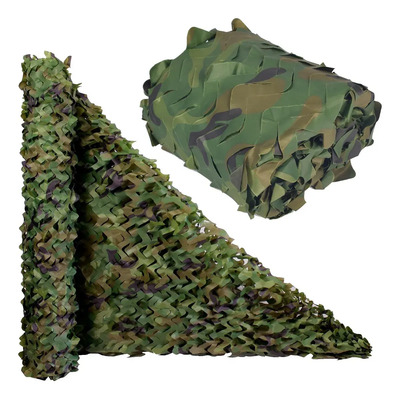 Red Malla Camuflaje 1.5x12m Militar Caza Cortina, Bosque | Meses sin interés