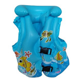 Chaleco Flotador Seguridad Inflable Salvavidas Niños Talla L