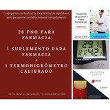 28 Pno Farmacia + 1 Suplemento Vigente + 1 Termohigrometro