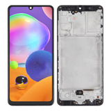 Tela Frontal Display Para Galaxy A31 Sm-a315  Aro Nacional