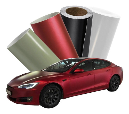 Vinil Wrap Colores Mate Cerámico Suprem Autoelitecwf 1x1.52m