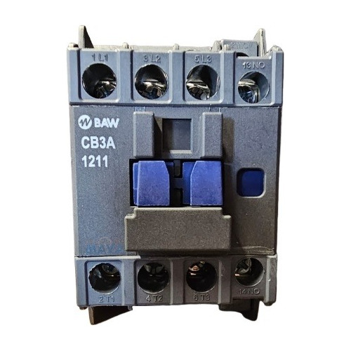 Contactor Tripolar Baw 12a Bobina 24v + 1na 1nc