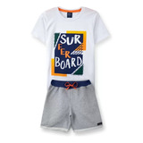 Conjunto Masculino Surfer Branco