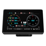 Medidor De Pendiente Gps Con Pantalla Hud Hd, Impermeable, P