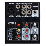 Consola Mixer Lexsen Vivo 4 Usb Phantom