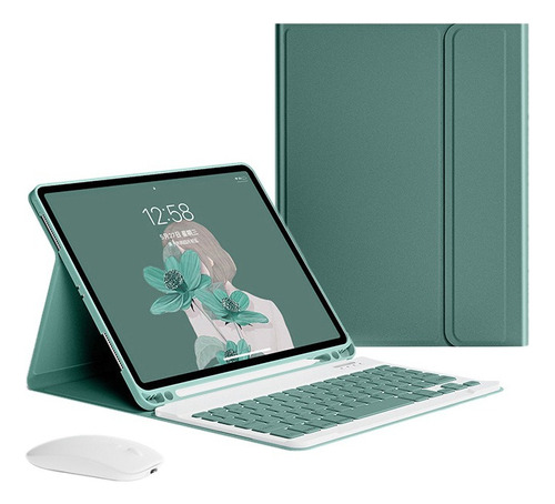 Capa Com Teclado E Mouse Para iPad Pro 11 2021 Ñ