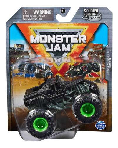 Monster Jam - Carro Monstro Em Metal 1/64 - Spin Master