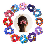 Scrunchies Donas Para Cabello Set 12 Gomas Unicornios