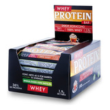 16 Barritas Proteína Whey Protein Bar 45 Grs. Revitta Sabor Mokaccino