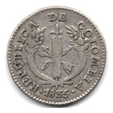 1 Real 1835 Bogotá Plata