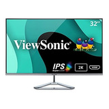 Monitor Ips 32'' Viewsonic Vx3276-2k-mhd De Pantalla Ancha