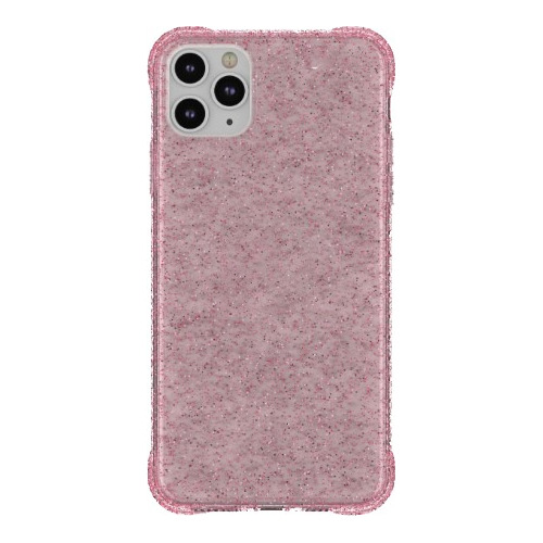 Capa Capinha Para iPhone 11 Pro Max Pink Glitter