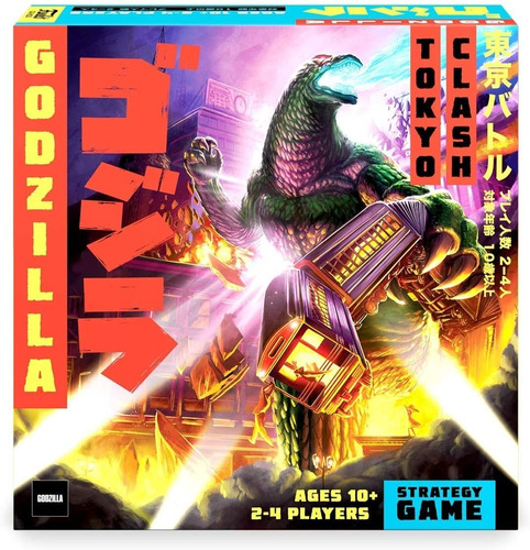 Godzilla Tokyo  Juego De Mesa