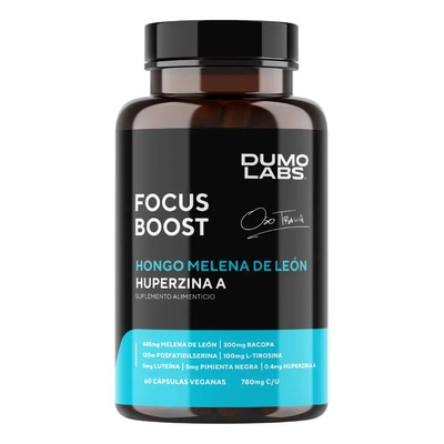 Focus Boost Dumo Labs 60 Cápsulas Veganas Melena De León Huperzina A | MercadoLibre