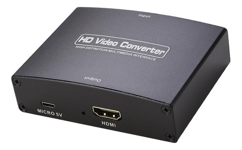 Componente Adaptador 5rca Rgb A Hdmi A Hdmi 1080i Para