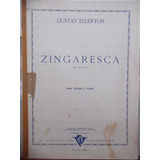 Partitura Piano Violino  Zingaresca  Gustav Ellerton