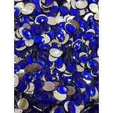 Chaton De Costura Oval 13x18 Azul