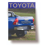 Calco Toyota Camionetas Pickup Tapa De Caja Hilux