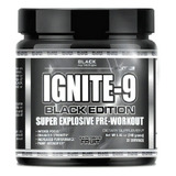 Pré-treino Ignite-9 240g Black Line Nutrition Suplementos