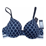 Brasier Tommy Hilfiger Original Talla 34c Con Push Up Azul