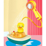 Set 3 Duck Shower De Agua Para Tina Baño Infantil De Bebe