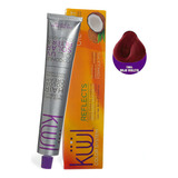  Tintes Kuul Reflects 90ml - Kit - Ml Tono Tinte Kuul Reflects Rojo Violeta