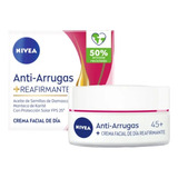 Crema Antiarrugas Reafirmante Dia 45+ Fps25 50ml Nivea