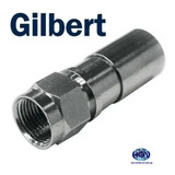 Conector Coaxial Compresion Gilber (bolsa 10 Unidades