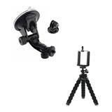 Kit De Suportes Acessórios Celular Gopro 11 12 Tripé Ventosa