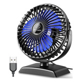  Ventilador De Escritorio, Usb, Flujo De Aire, 3 Velocidades