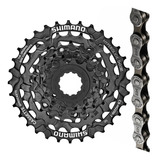 Cassete Shimano K7 Hg200 12-32 7v Mtb Speed + Corrente Hg40