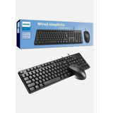 Combo Alambrico Teclado + Mouse Spt6254 Philips