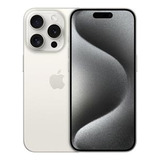 iPhone 15 Pro 128gb Titânio Branco Tela 6,1  5g Câmera 48mp