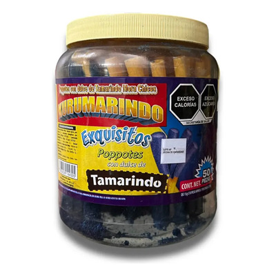 Banderilla Kurumaya Dulce Tamarindo Chile Mora Azul 50 Pzs | MercadoLibre