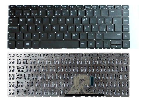 Teclado Para Hp Probook 440 445 G6 G7 Español Nuevo