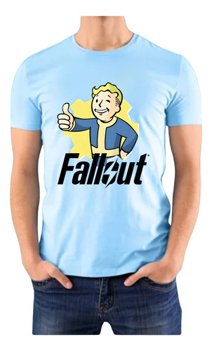 Camiseta Fallout Tshirt Fall Out Vault Boy