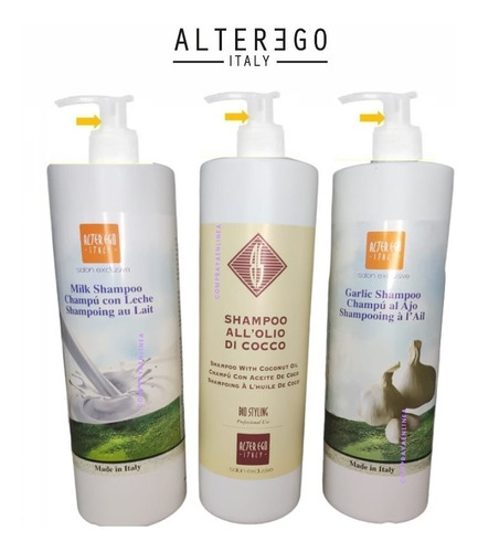 Shampoo Alter Ego Clasico Litro - mL a $131