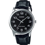 Reloj Casio  Mtp-v001l-1b Hombre Correa Negro 