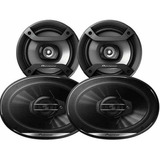 Combo Pioneer Parlantes 6 6,5 Pulgadas Coaxial + 6x9 90w Rms