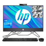 Todo En Uno Pc Aio Hp Intel Dual Core Mem Ram 8gb Ssd 480gb 