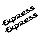 Kit X2 Calcomania Emblema Express Renault Kangoo Original