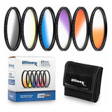 Kit De Filtros Graduales Ultimaxx 55 Mm (nikon D3300, D3400,