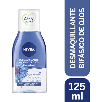 Desmaquillante De Ojos Bifasico Nivea 125ml | MercadoLibre