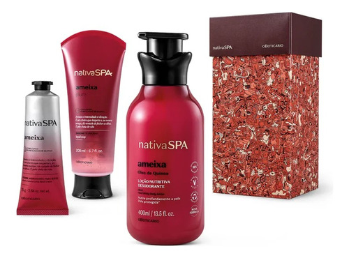 Boticario Nativa Spa Ameixa Kit Natal