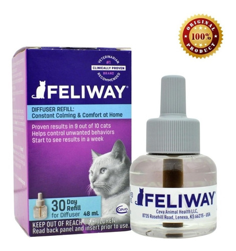 Feliway Classic Repuesto 48 Ml Para Difusor