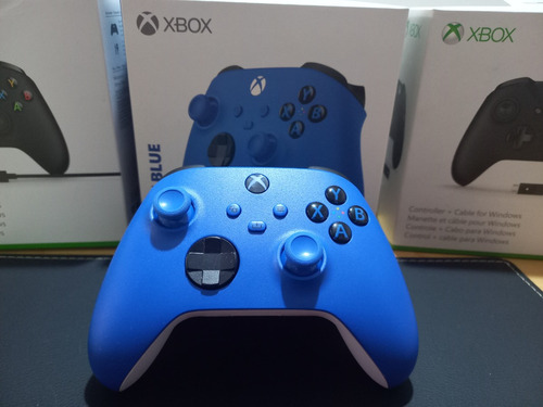 Control Inalámbrico Microsoft Xbox One Series X|s Shock Blue