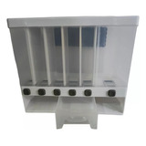 Dispensador Cereales Granos Organizador Cocina 6 Divisiones